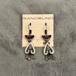 NWT - floral butterfly 🦋 earrings